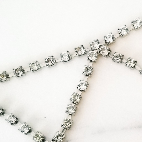 Victoria's Secret Vintage Very Sexy Rhinestone Crystal Element Thong Panty NWT - Picture 11 of 13